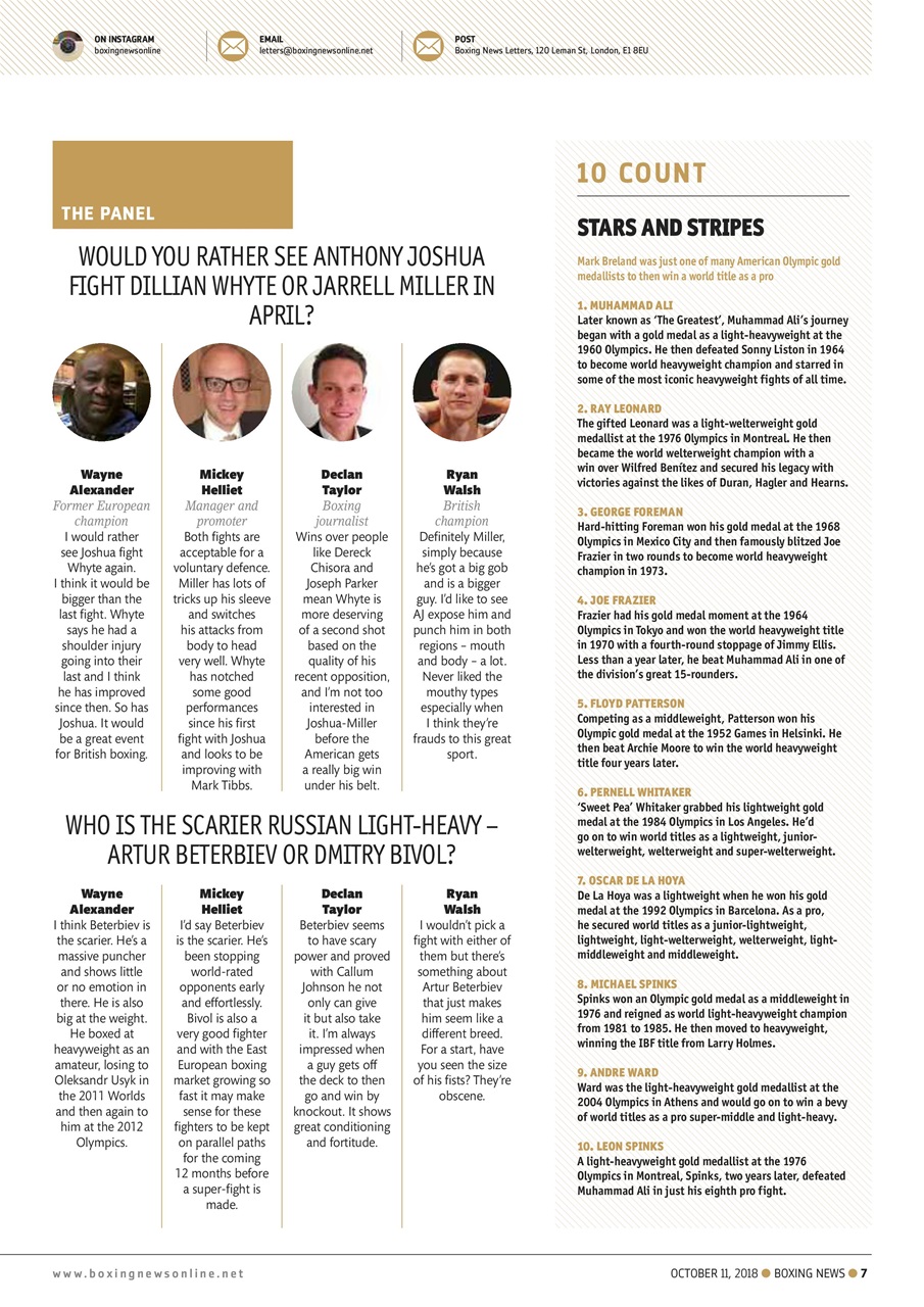Boxing News Preview Pages