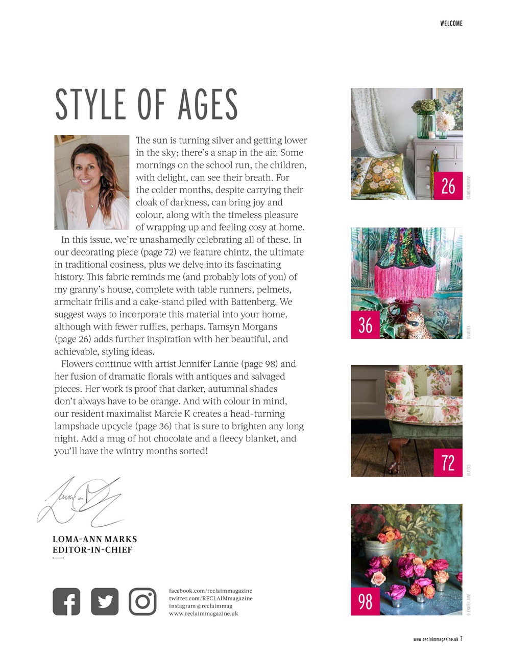 Reclaim Preview Pages