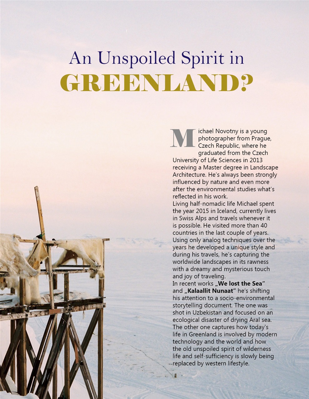 Lens Magazine Preview Pages