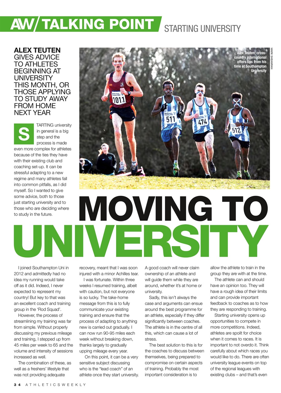 AW – Athletics Weekly Magazine Preview Pages