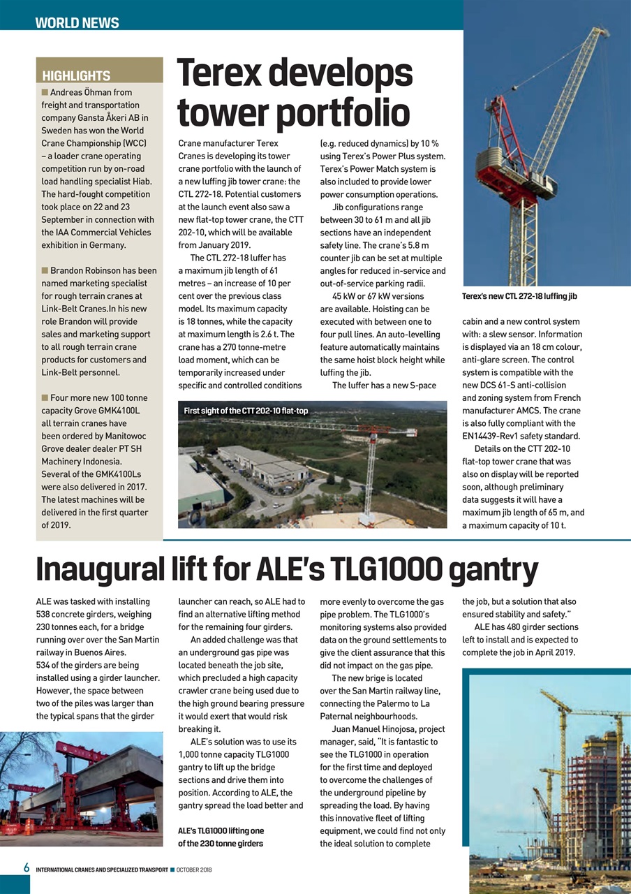 Int. Cranes and Specialized Transp Preview Pages