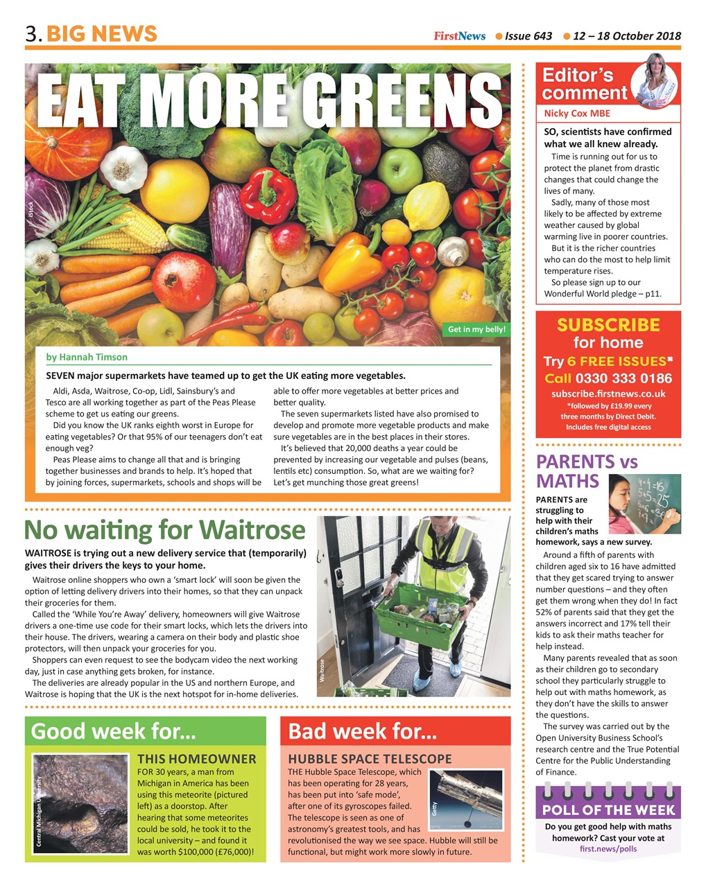 First News Preview Pages