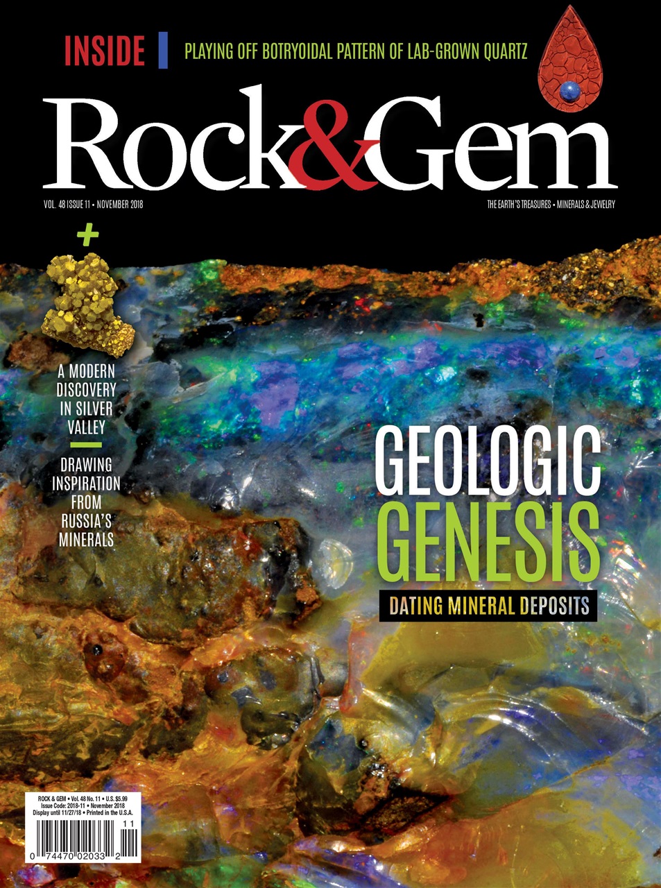 Rock&Gem Magazine Preview Pages