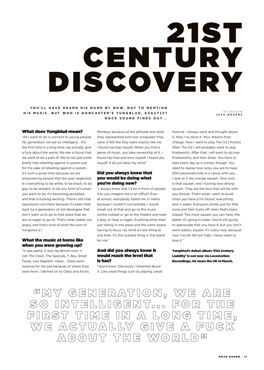 Rock Sound Magazine Preview Pages