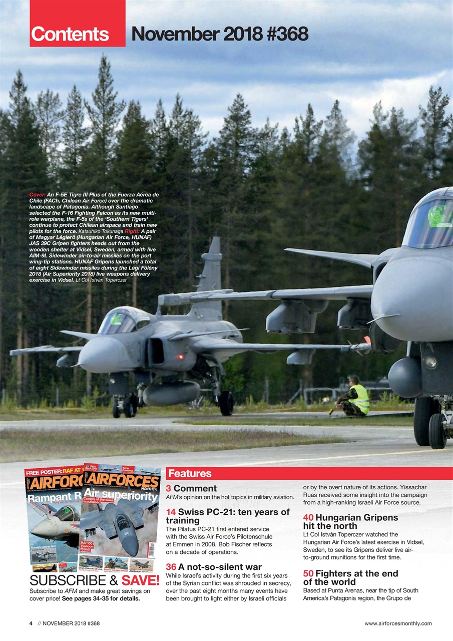AirForces Monthly Preview Pages