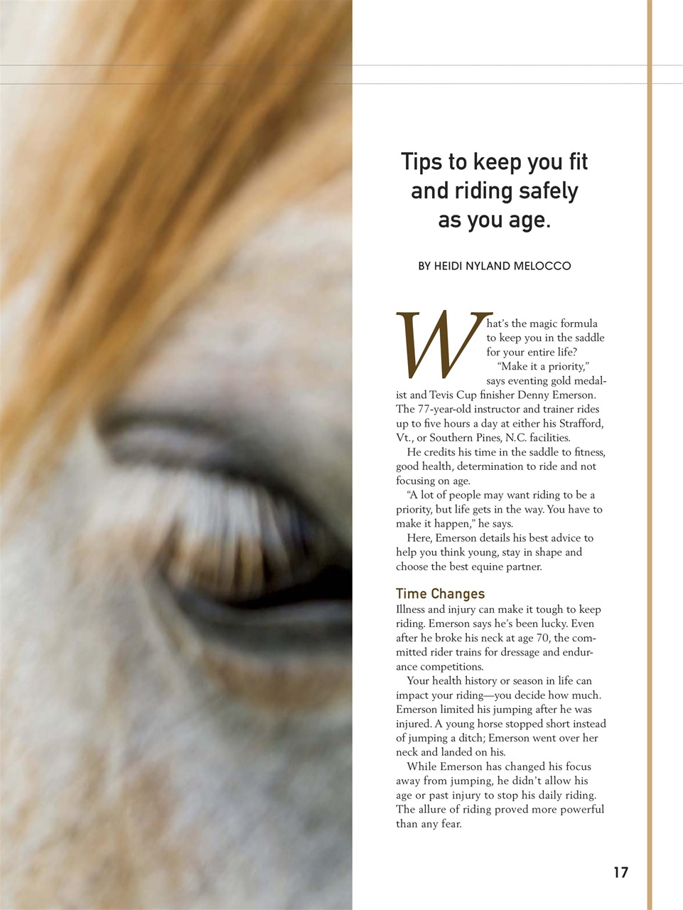 Horse Illustrated Magazine Preview Pages