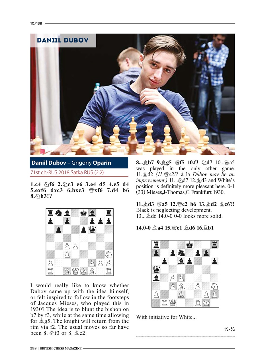 British Chess Magazine Preview Pages