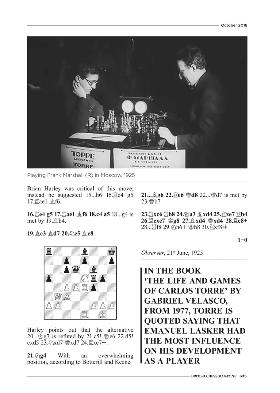 British Chess Magazine Preview Pages