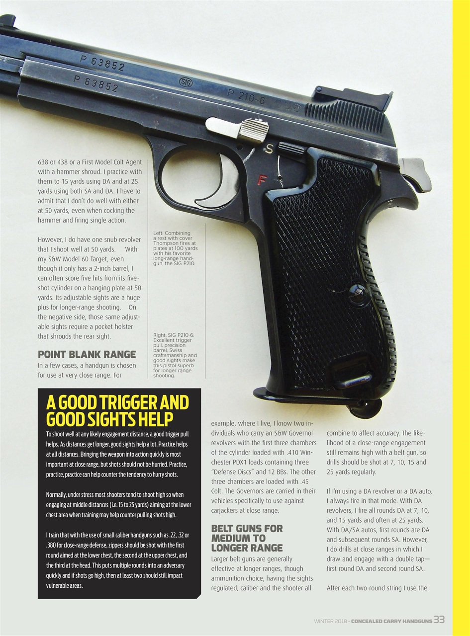 Concealed Carry Handguns Preview Pages