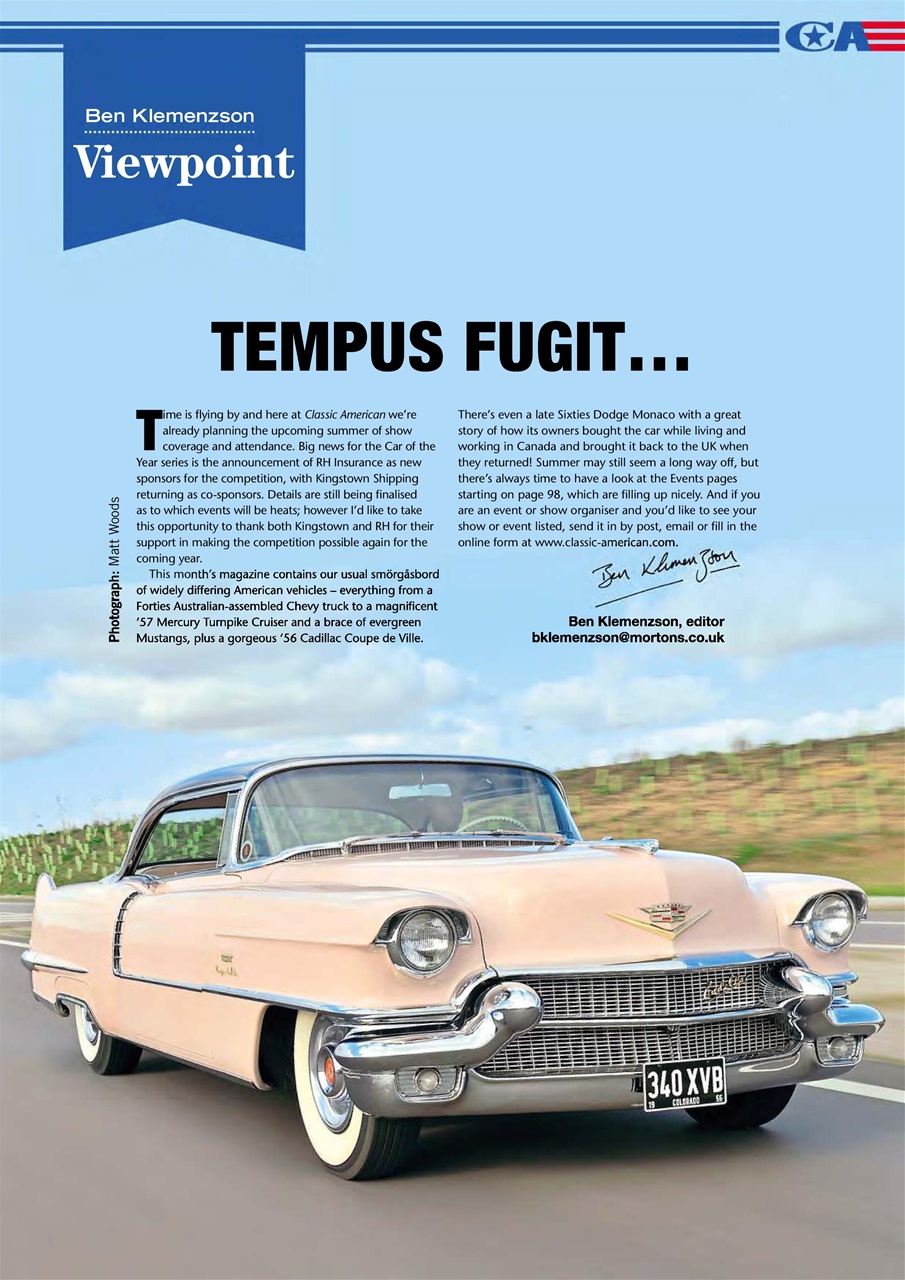 Classic American Magazine Preview Pages