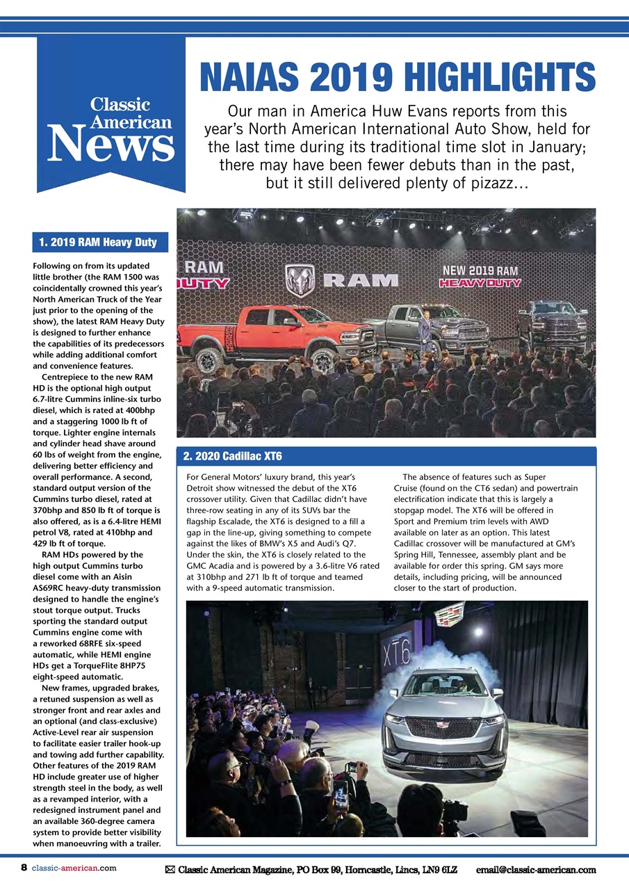 Classic American Magazine Preview Pages
