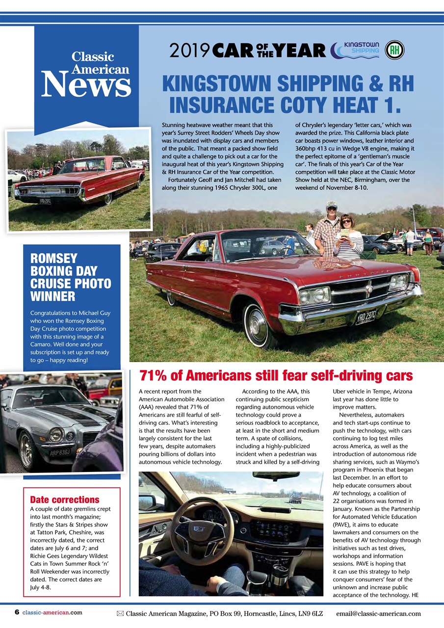 Classic American Magazine Preview Pages