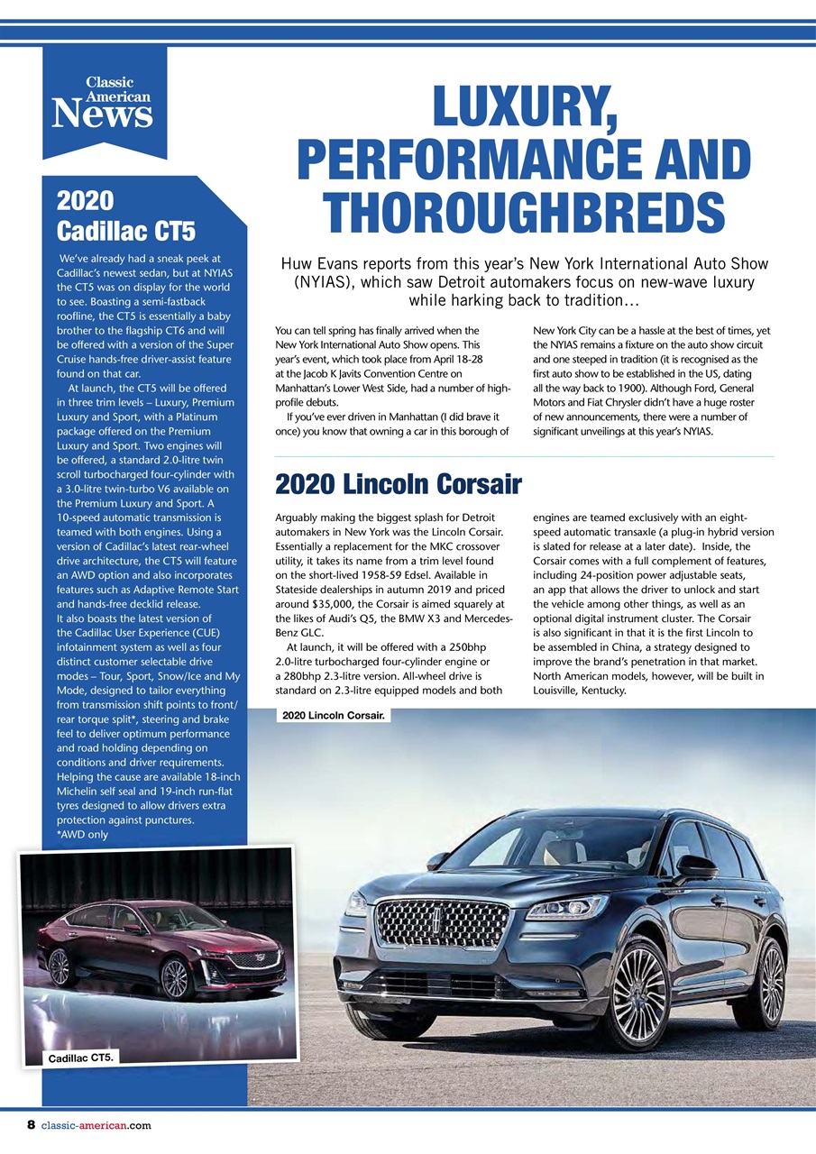Classic American Magazine Preview Pages