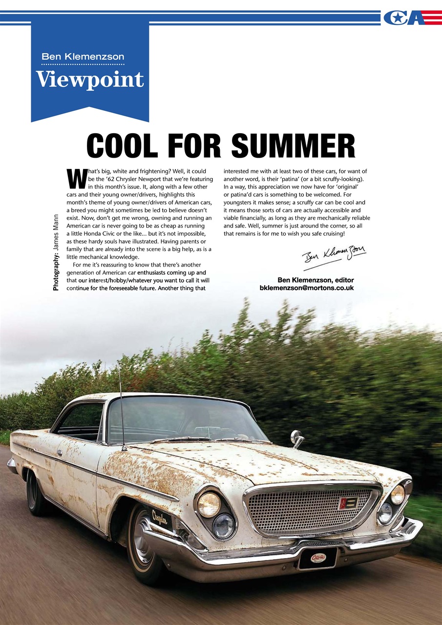 Classic American Magazine Preview Pages