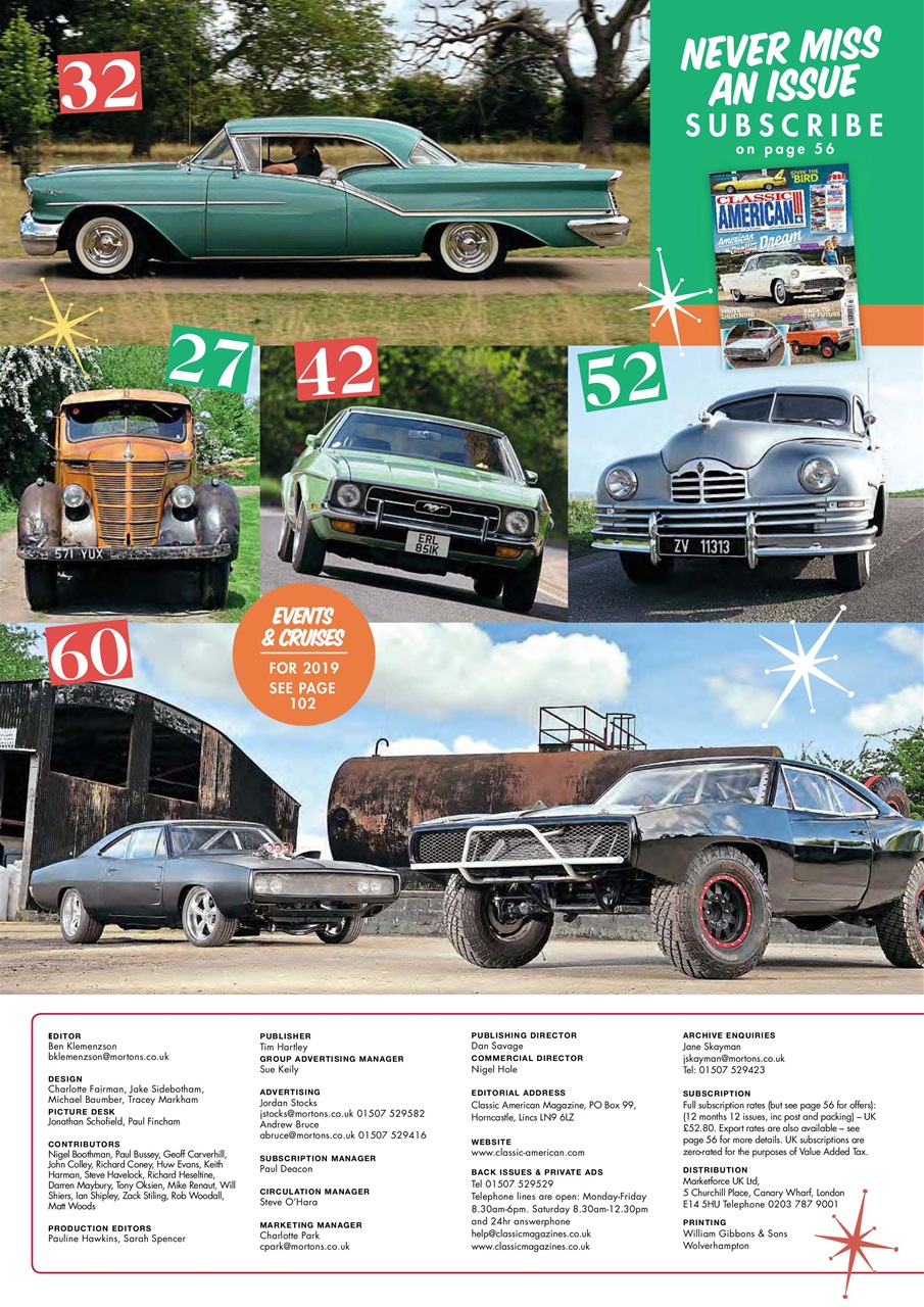 Classic American Magazine Preview Pages