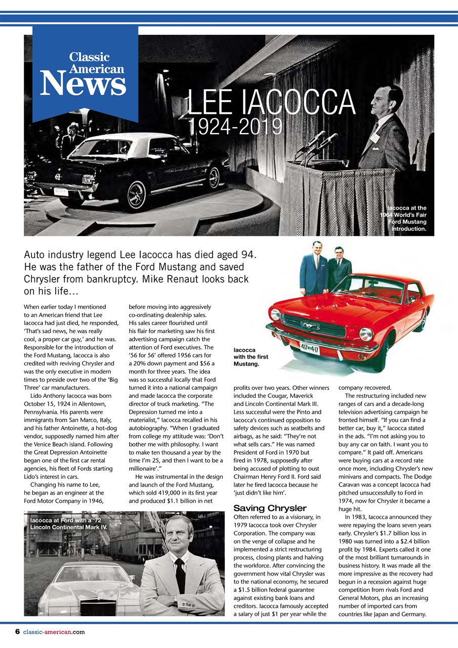 Classic American Magazine Preview Pages