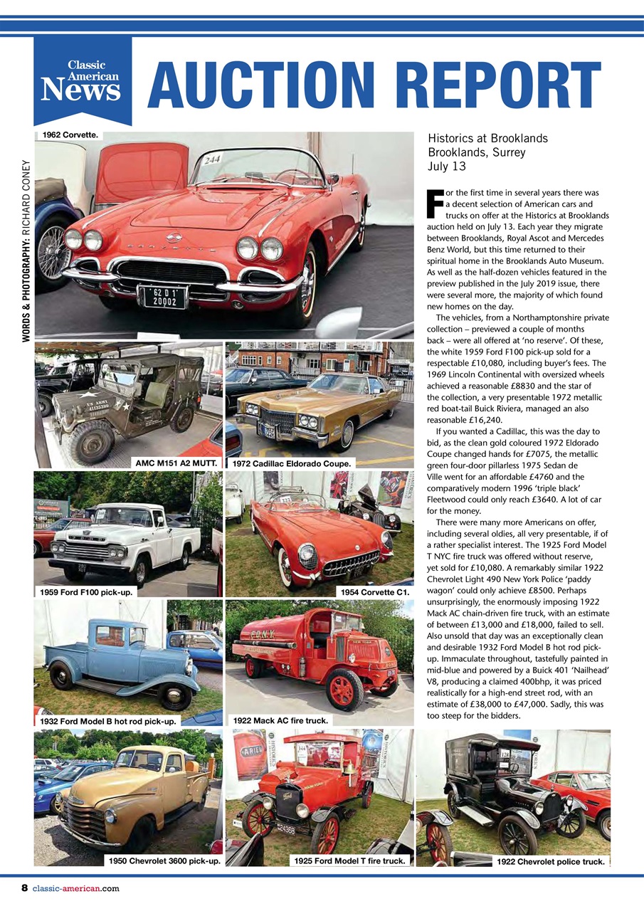 Classic American Magazine Preview Pages