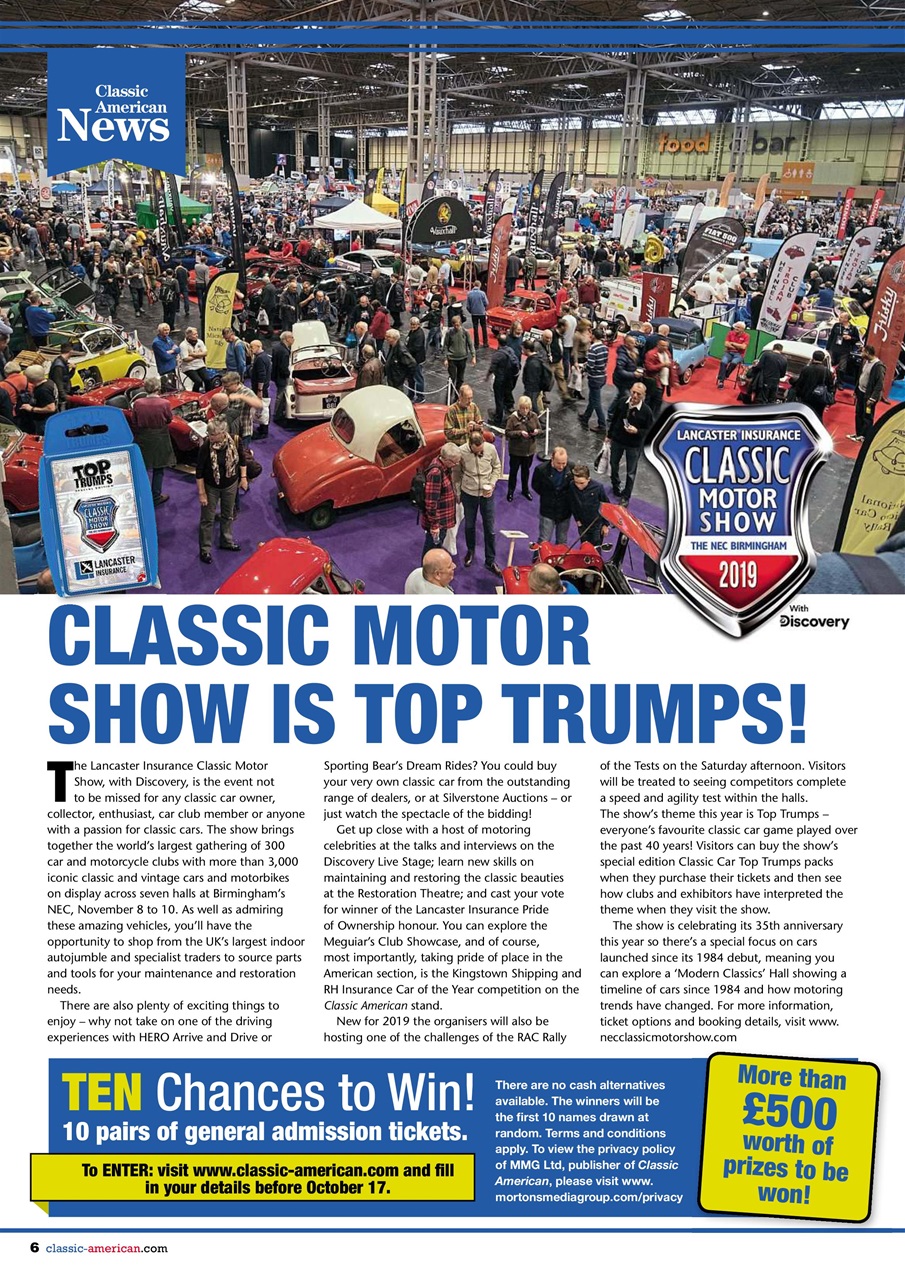 Classic American Magazine Preview Pages