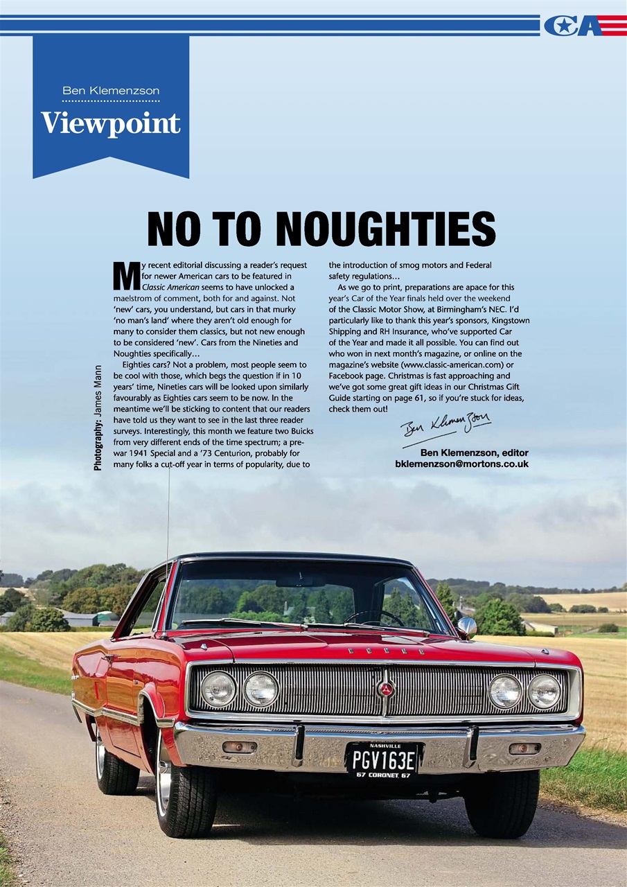 Classic American Magazine Preview Pages