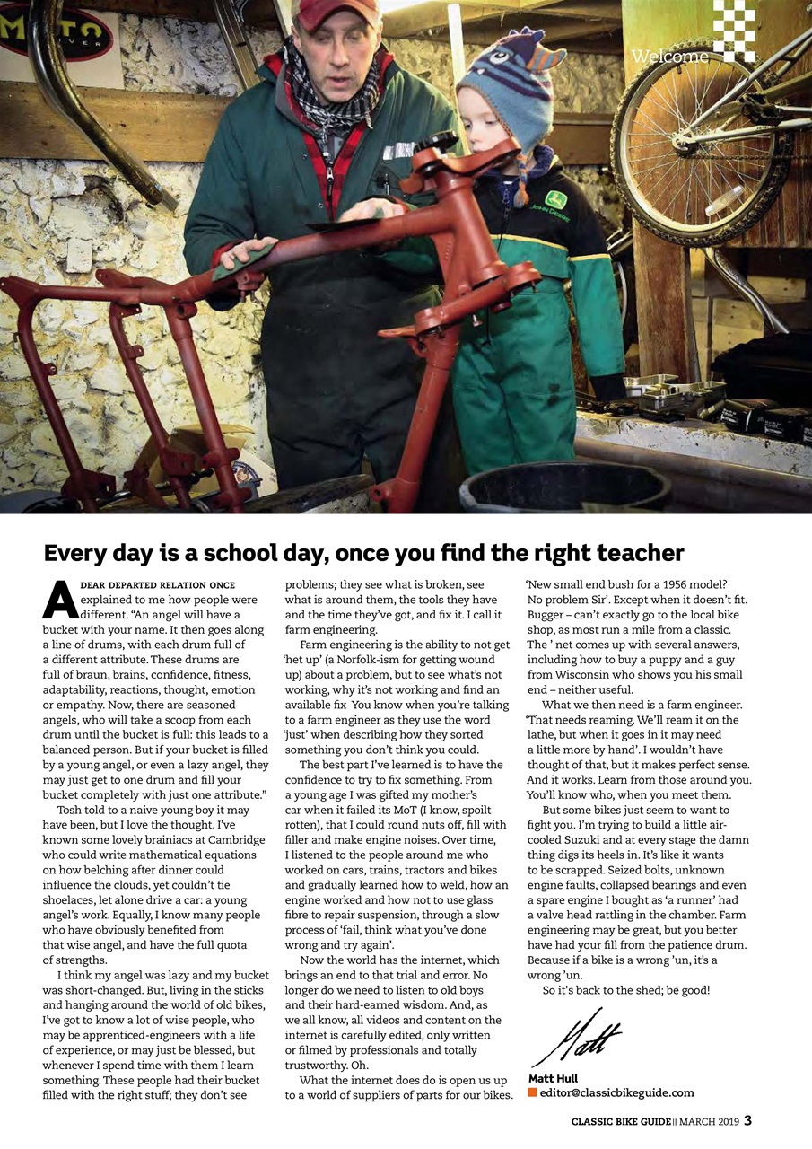 Classic Bike Guide Preview Pages