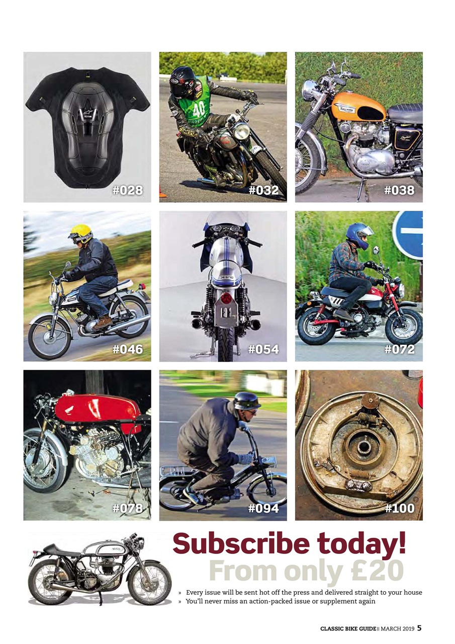 Classic Bike Guide Preview Pages