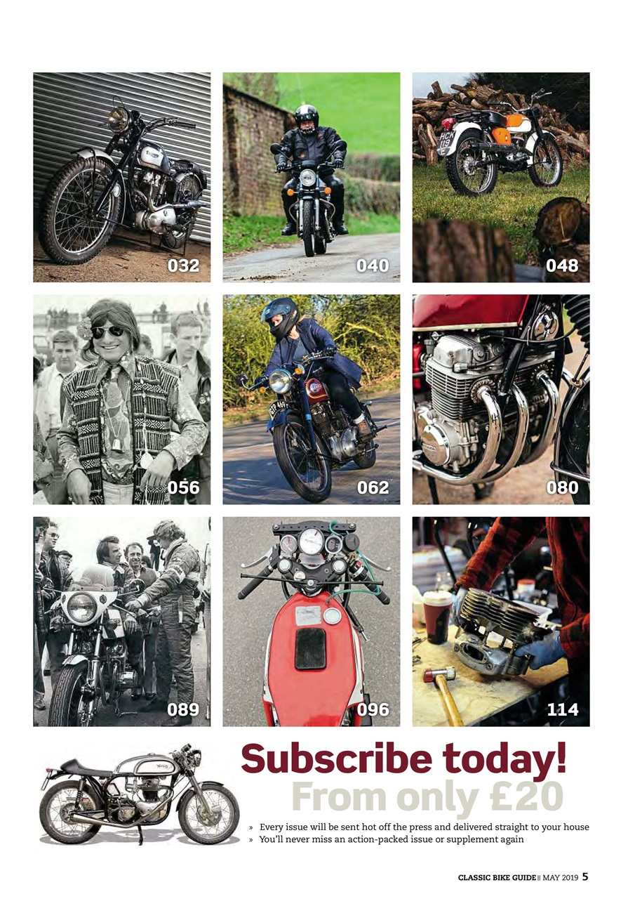 Classic Bike Guide Preview Pages