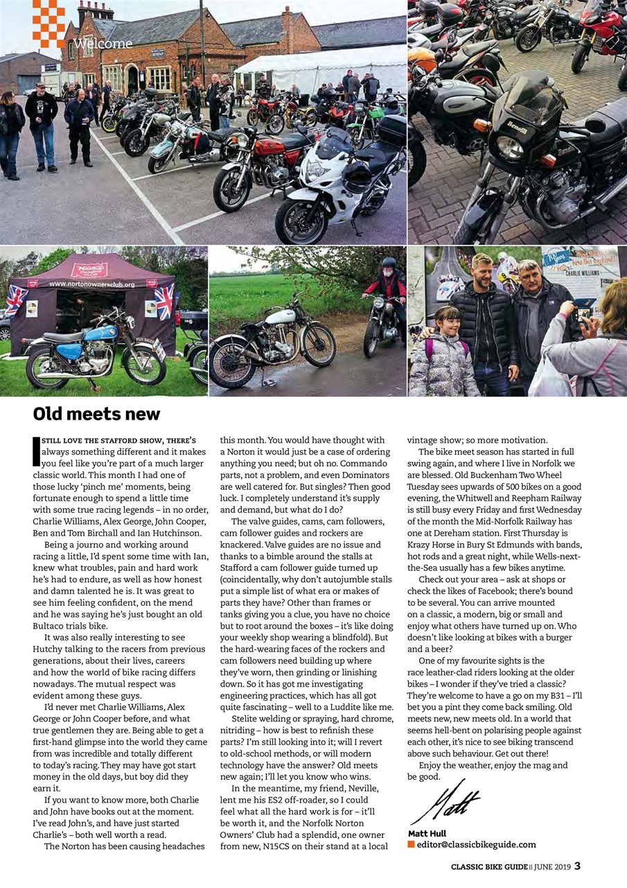 Classic Bike Guide Preview Pages