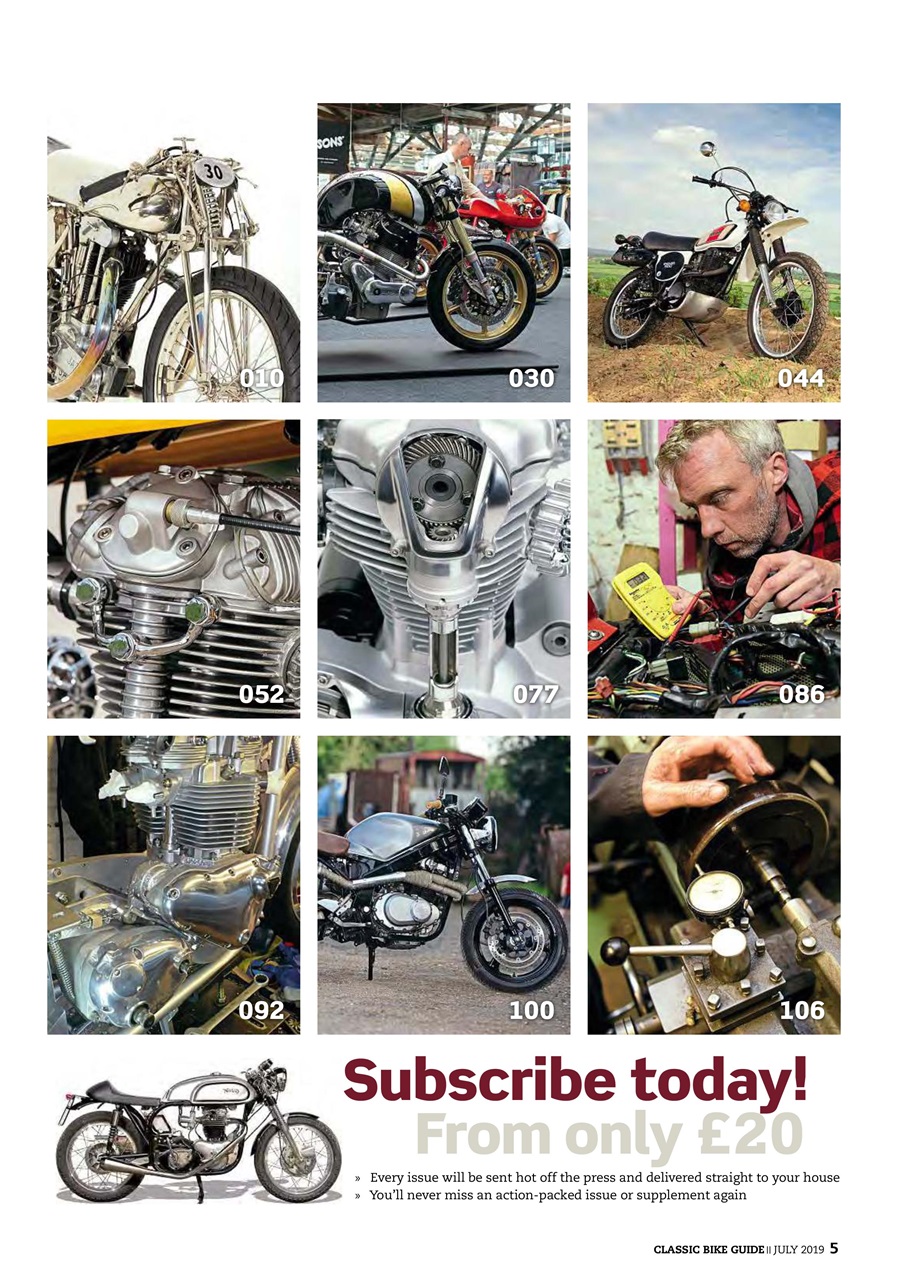 Classic Bike Guide Preview Pages