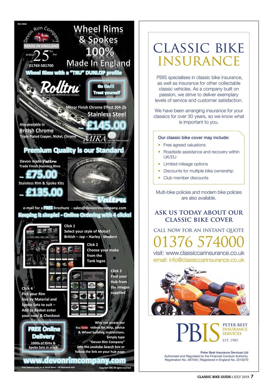 Classic Bike Guide Preview Pages