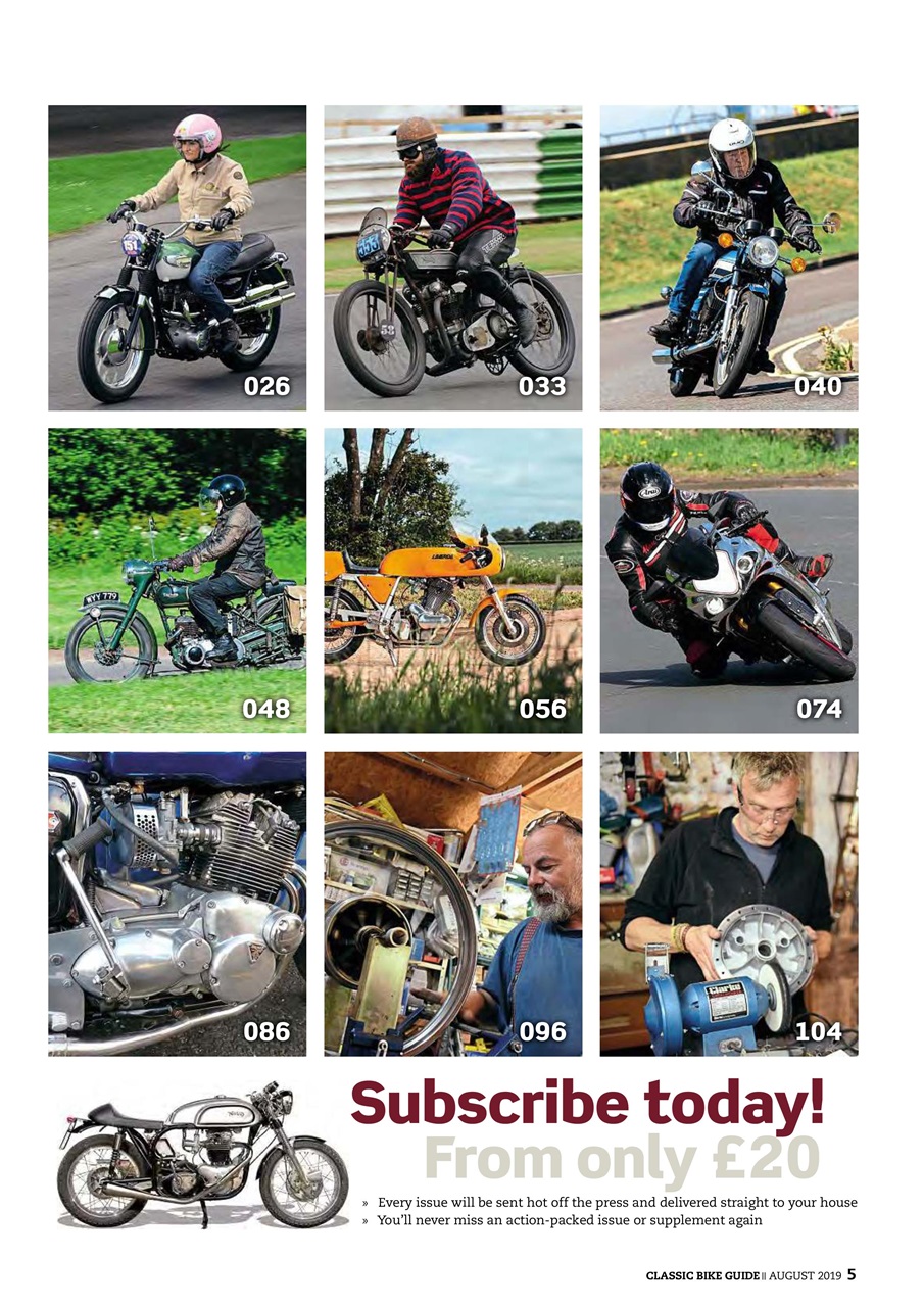 Classic Bike Guide Preview Pages