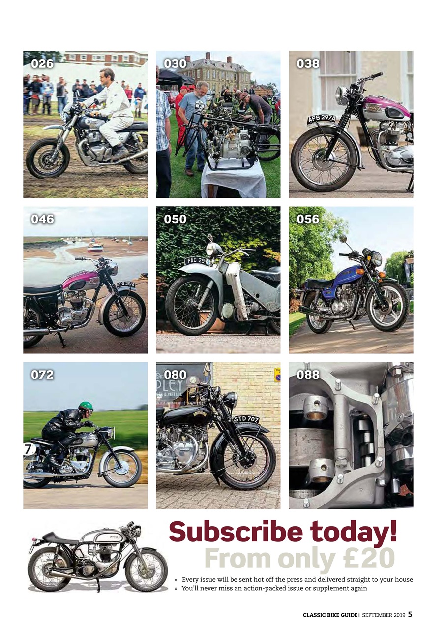 Classic Bike Guide Preview Pages