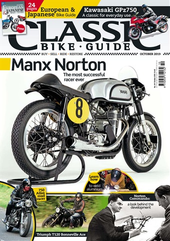 Classic Bike Guide issue 342 October 2019