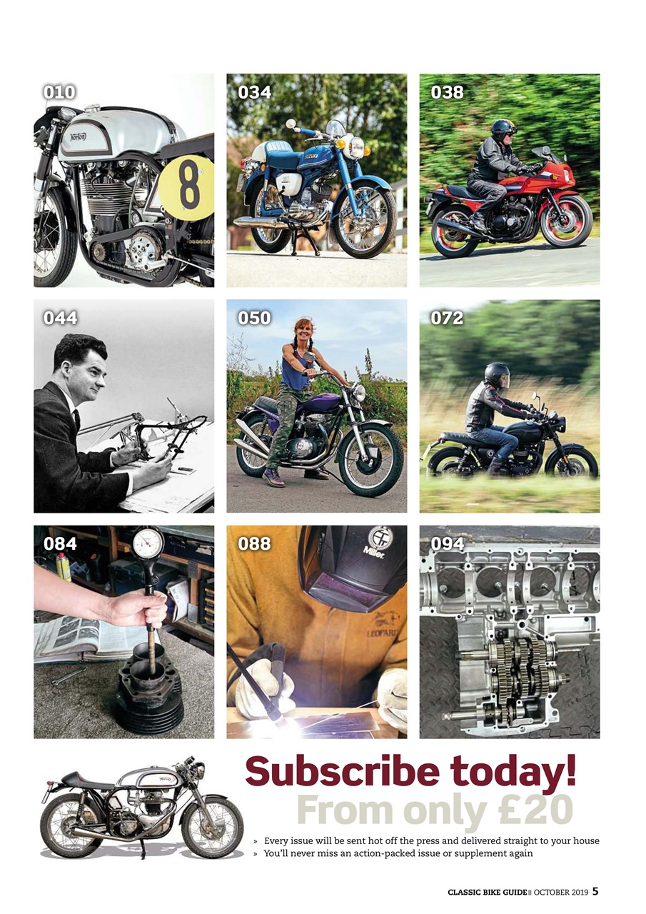 Classic Bike Guide Preview Pages