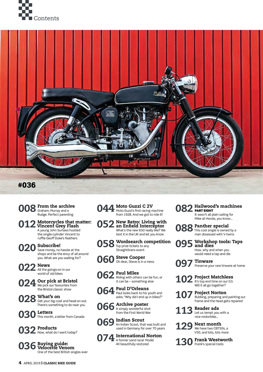 Classic Bike Guide Preview Pages