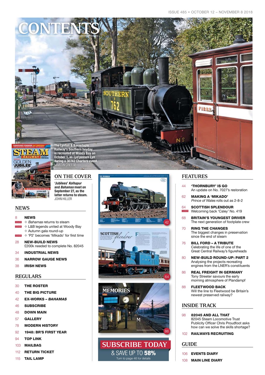 Steam Railway Preview Pages