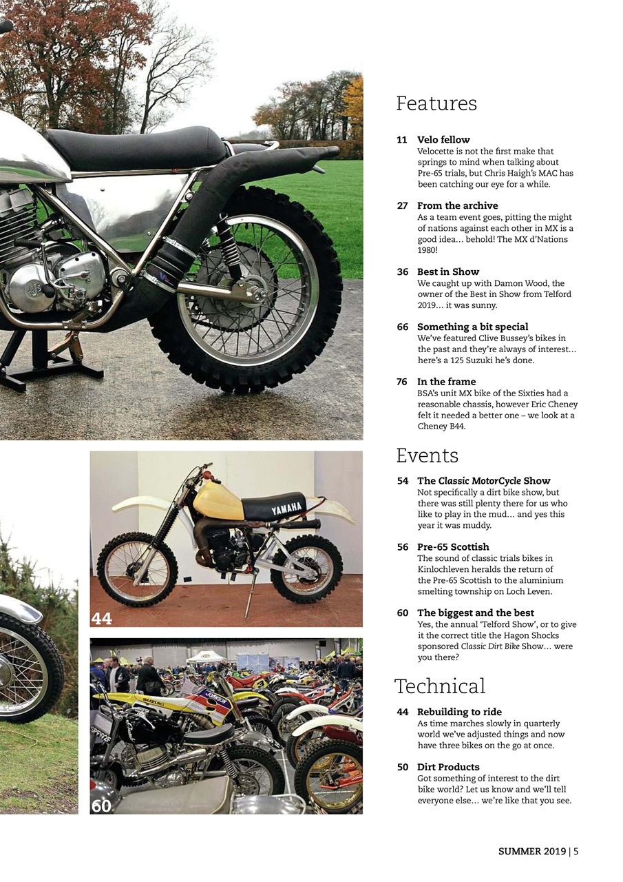 Classic Dirt Bike Preview Pages