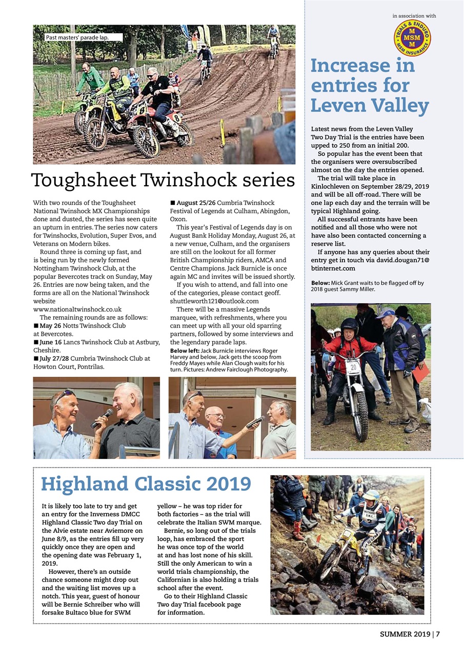Classic Dirt Bike Preview Pages