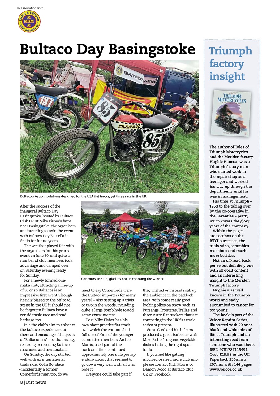 Classic Dirt Bike Preview Pages