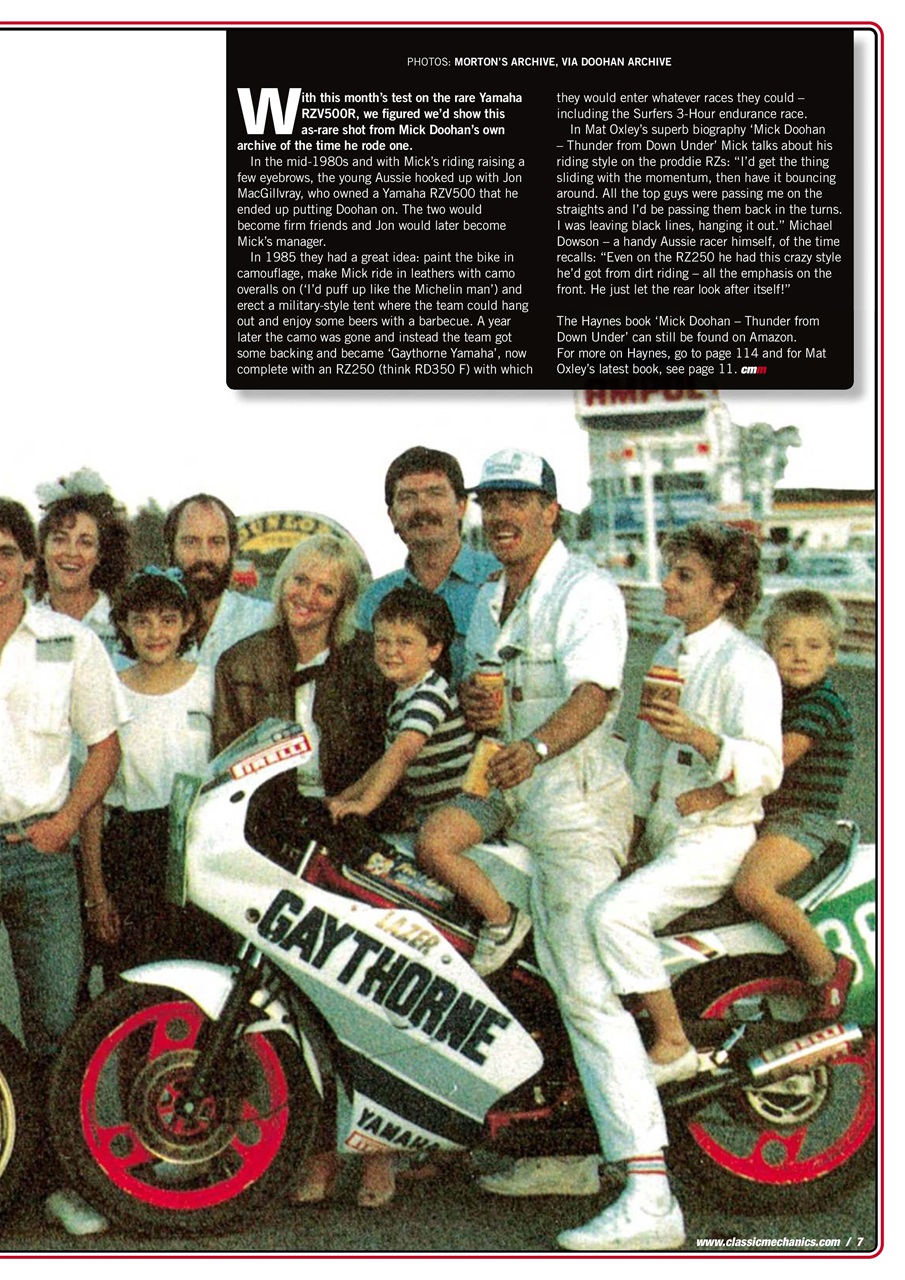 Classic Motorcycle Mechanics Preview Pages