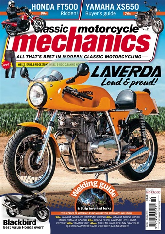 Classic Motorcycle Mechanics issue 384 October 2019