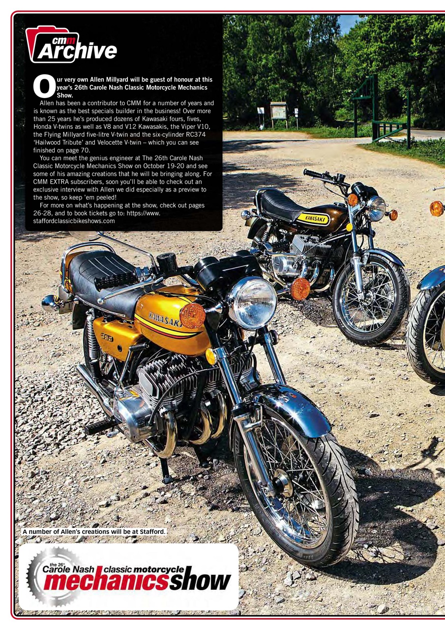Classic Motorcycle Mechanics Preview Pages