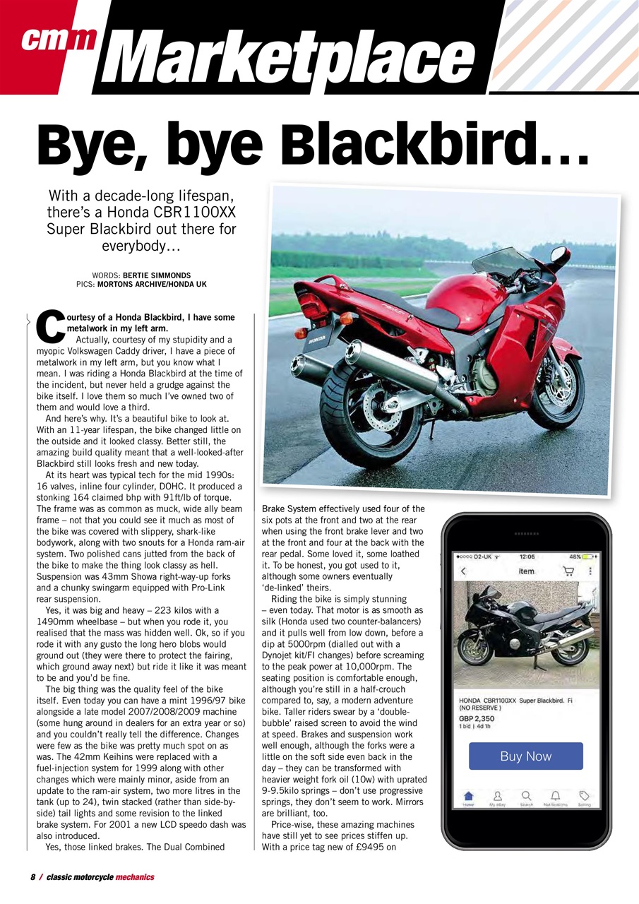 Classic Motorcycle Mechanics Preview Pages