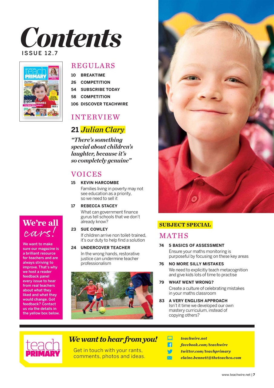 Teach Primary Preview Pages