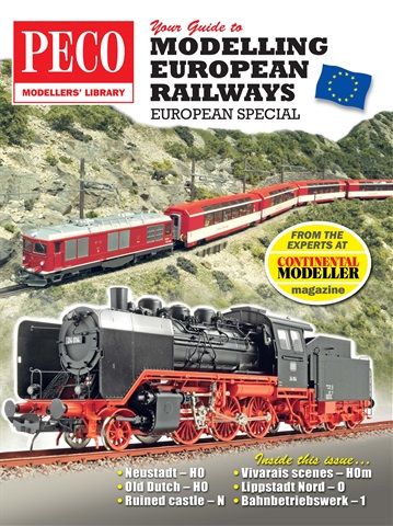 Peco Modellers' Library issue Your Guide to Modelling European Railways