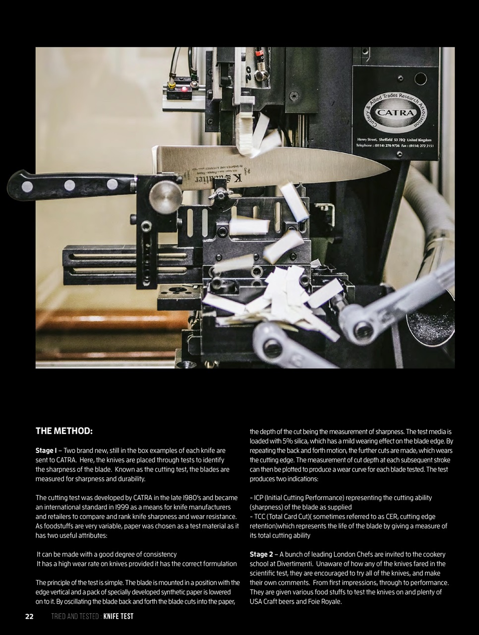 Chef & Restaurant Magazine Preview Pages