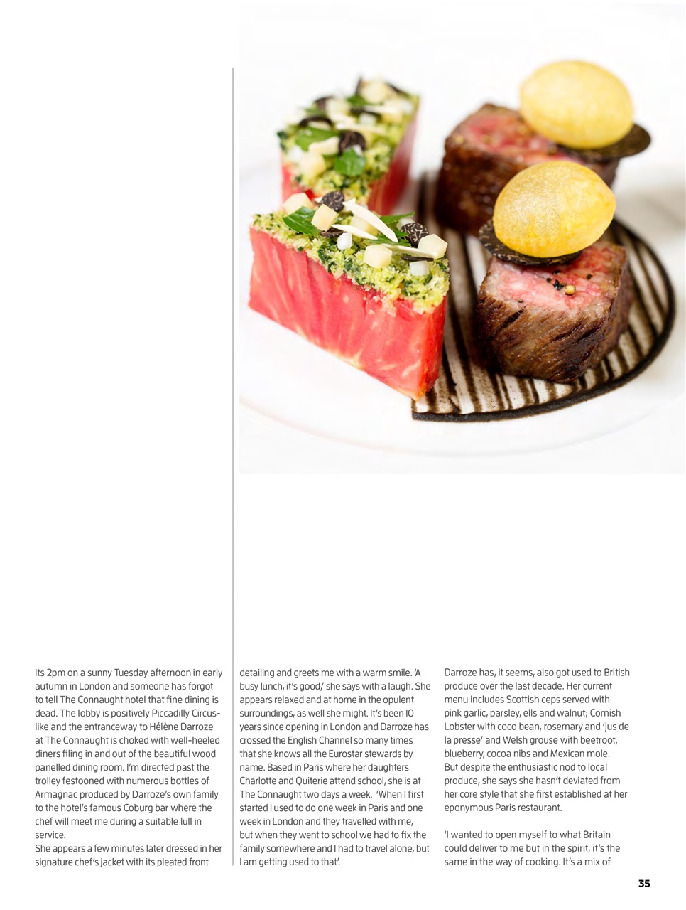 Chef & Restaurant Magazine Preview Pages