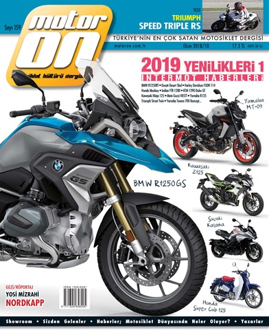 Motoron Ekim 2018 issue Motoron Ekim 2018