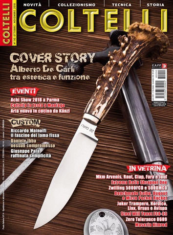 COLTELLI issue N. 90 OTTOBRE/NOVEMBRE 2018