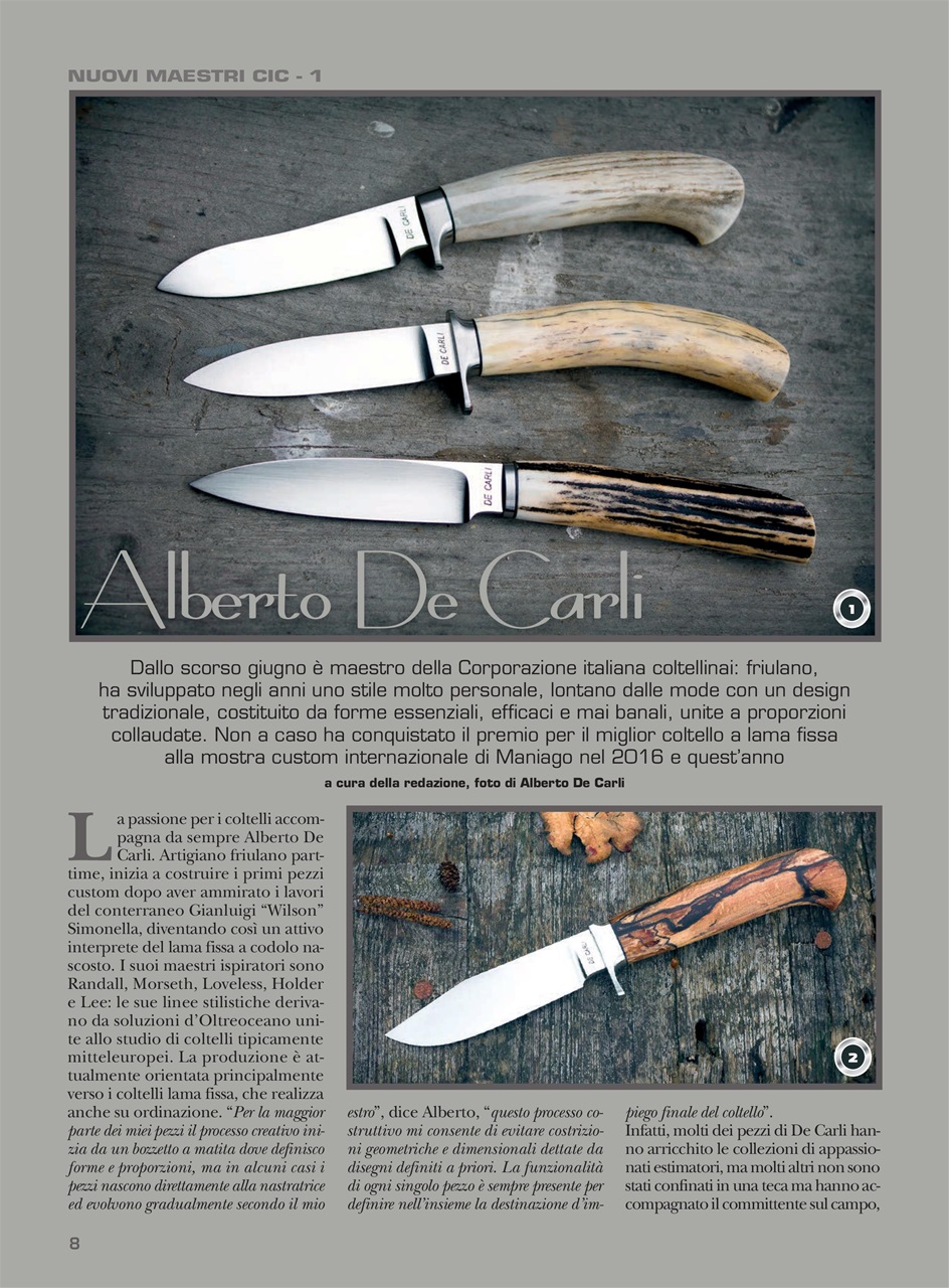 COLTELLI Preview Pages