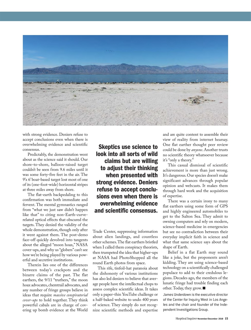 Skeptical Inquirer Preview Pages